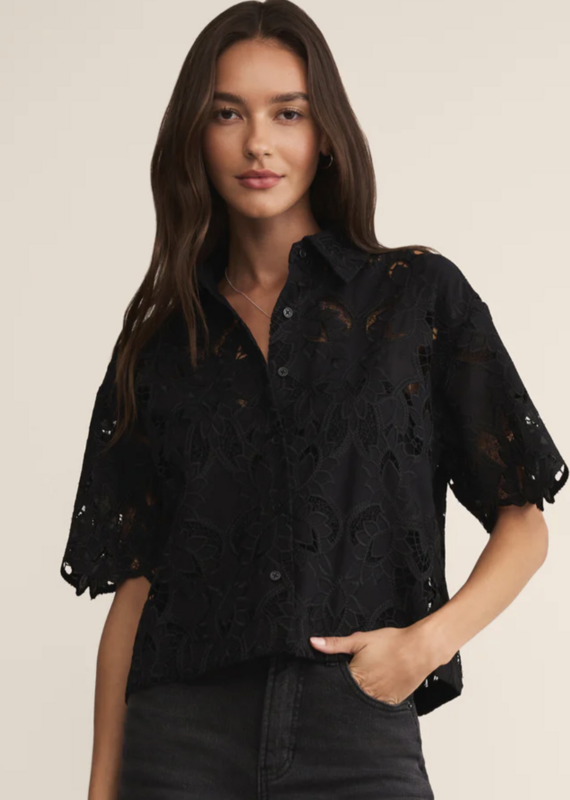 Midnight Lace Top