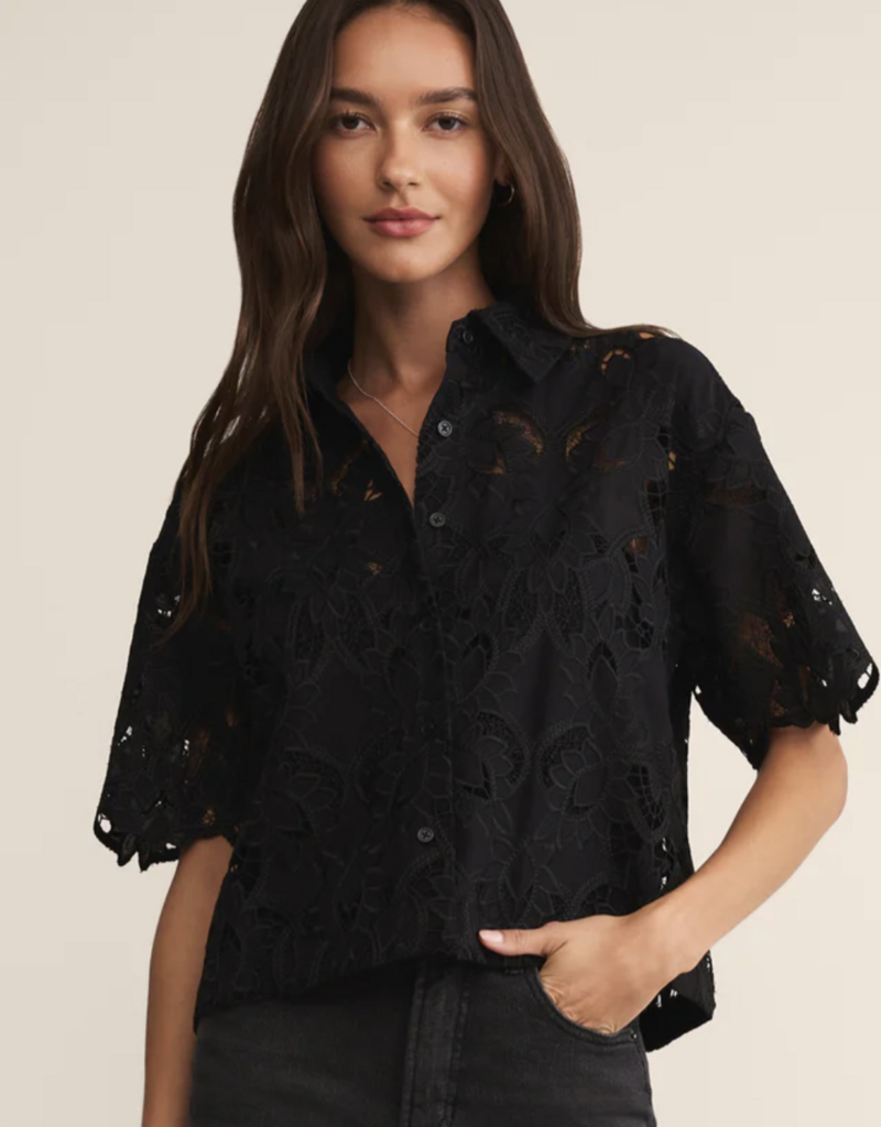 Midnight Lace Top