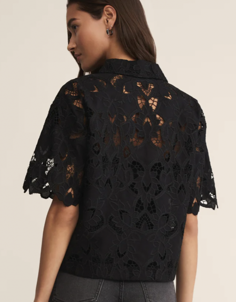 Midnight Lace Top