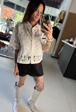 Midnight Lace Top
