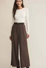 Alma Pinstripe Wide Leg Pant