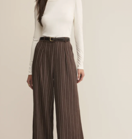 Alma Pinstripe Wide Leg Pant