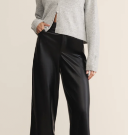 Marli Wide Leg Leather Pant