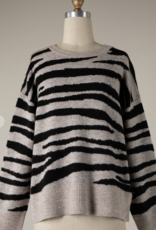 Animal Print Sweater