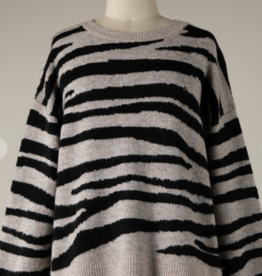 Animal Print Sweater