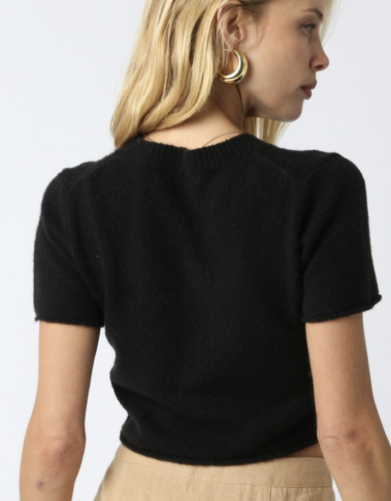 Fuzzy Knit Sweater T