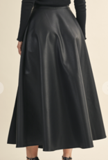 Leather Maxi Skirt