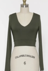 Layered Long-sleeve Top