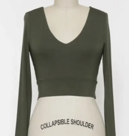 Layered Long-sleeve Top