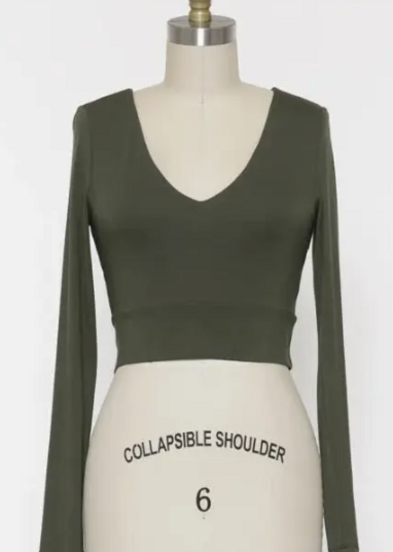 Layered Long-sleeve Top