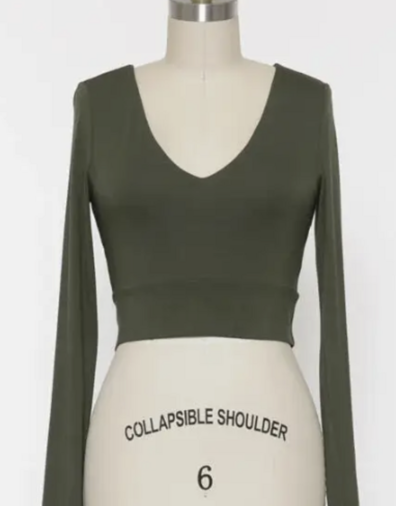 Layered Long-sleeve Top