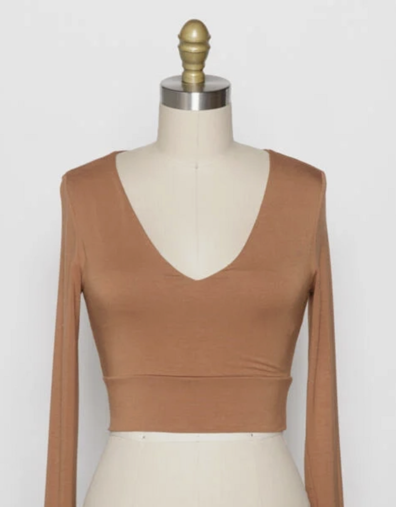 Layered Long-sleeve Top