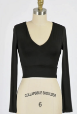 Layered Long-sleeve Top