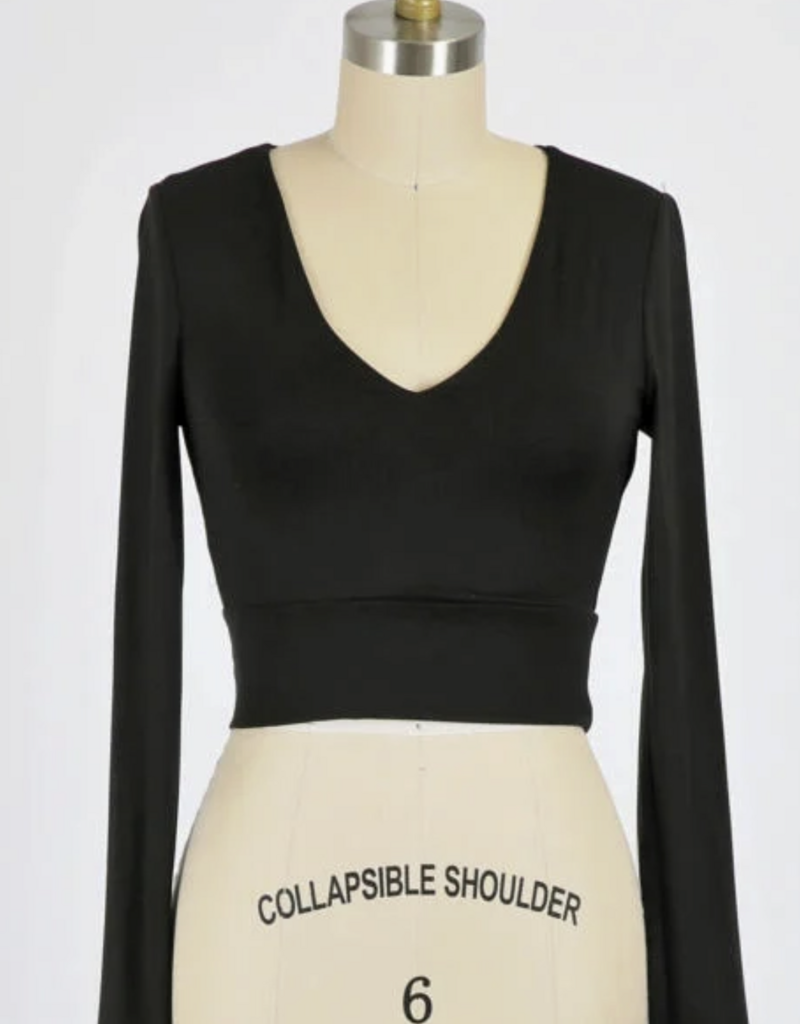 Layered Long-sleeve Top