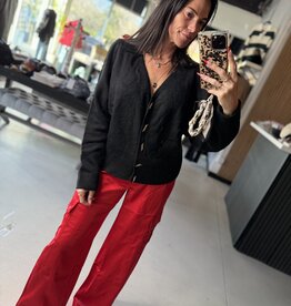 Lightning Button Cardigan