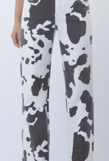 Cow Print Jeans