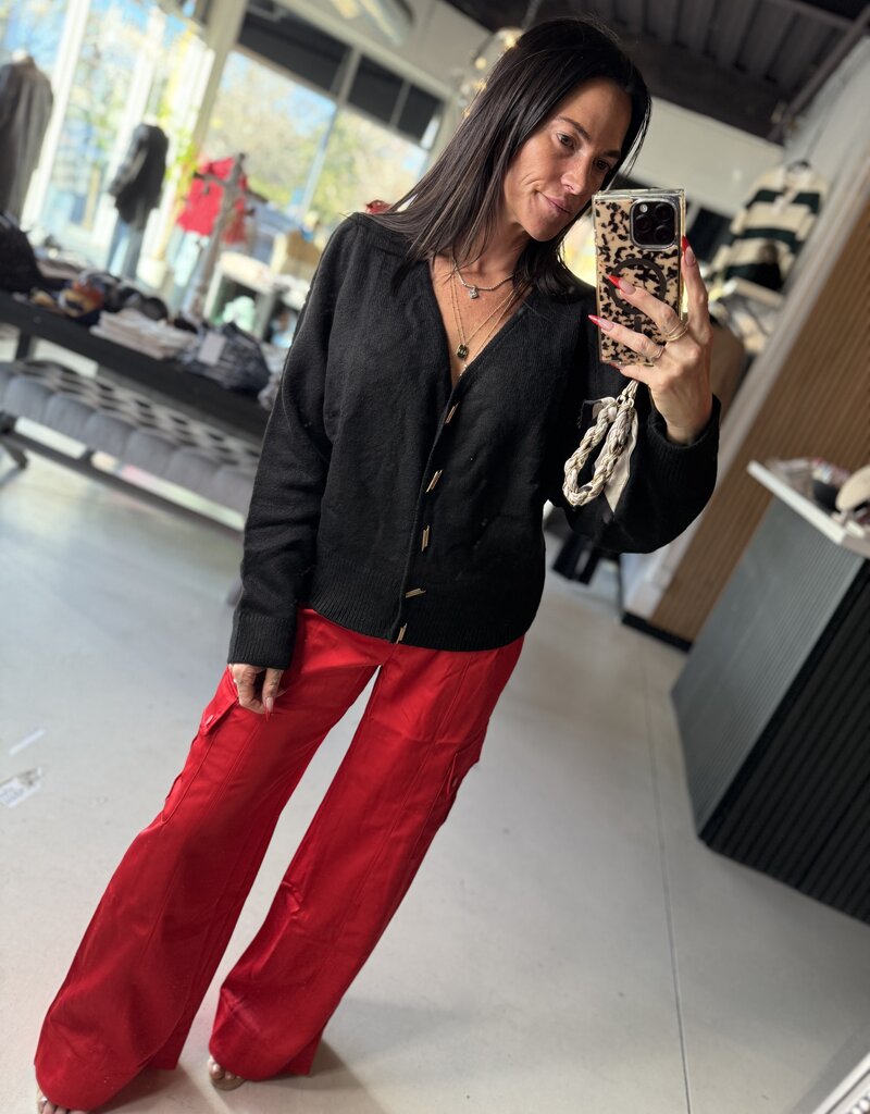 75292- Satin Cargo Pants