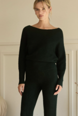 Off The shoulder Rib-knit Sweater