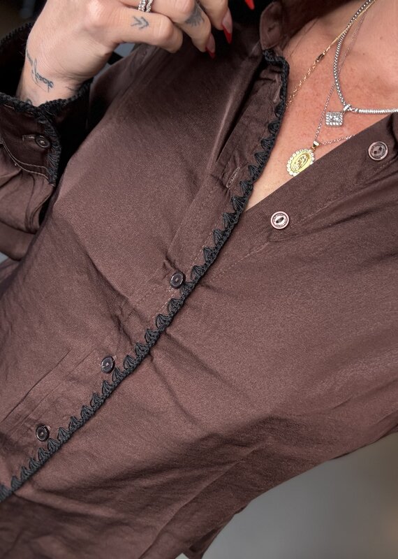 Blanket Stitch Blouse