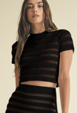 Stripe Crop Top