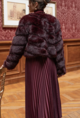 Paula short faux fur jacket