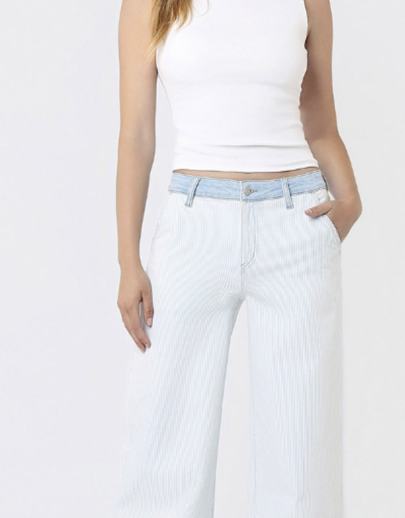 High Rise with contrast waist band