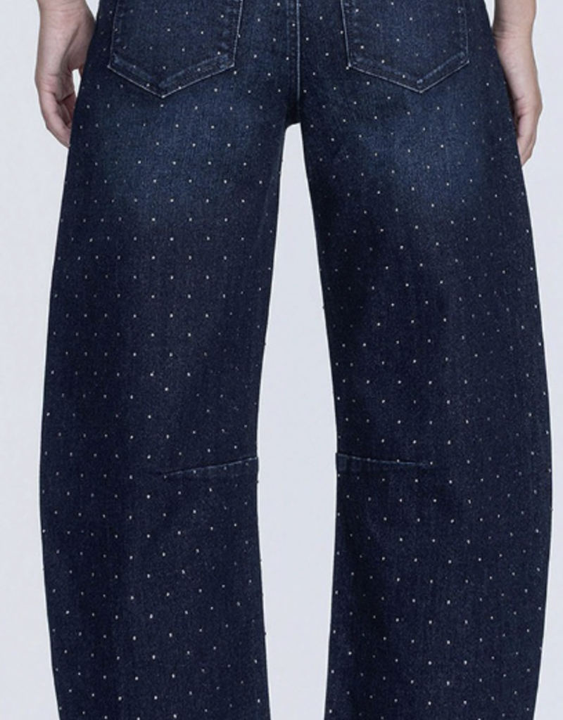 Rhinestone Denim