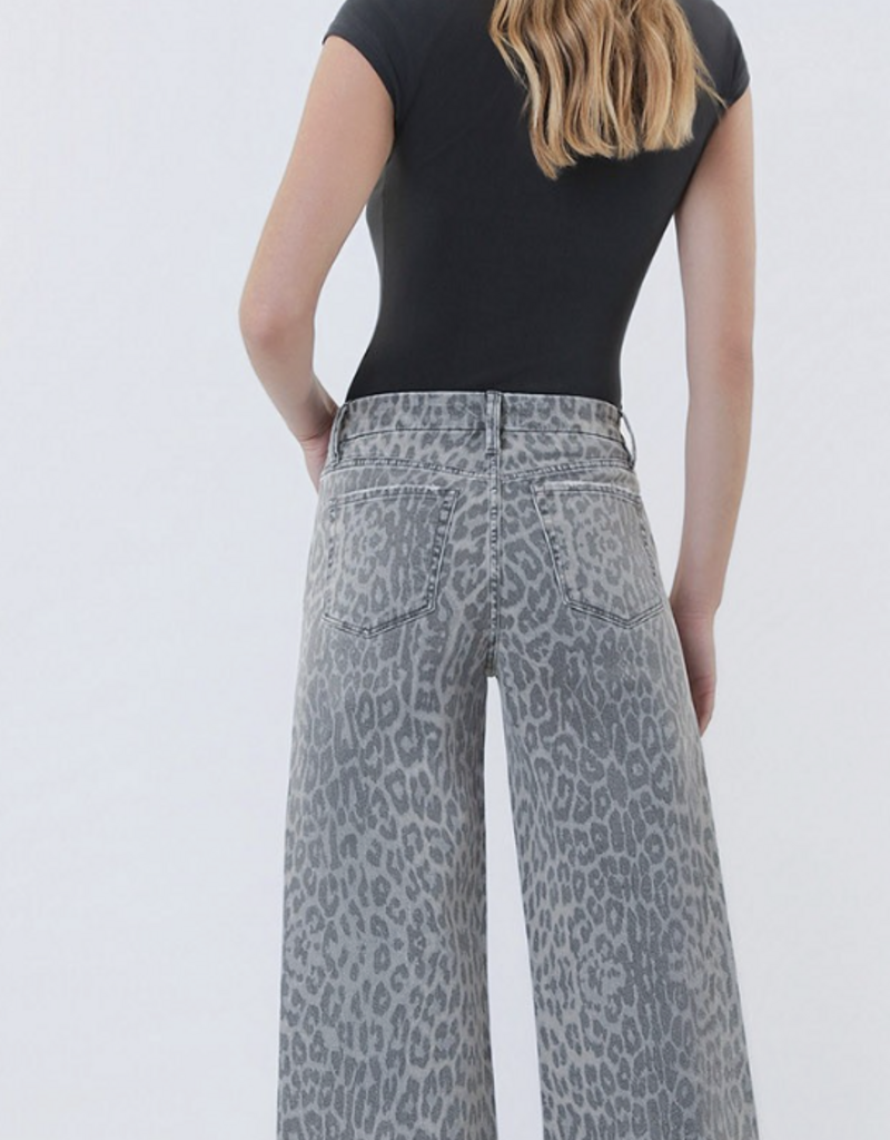 Leopard Denim