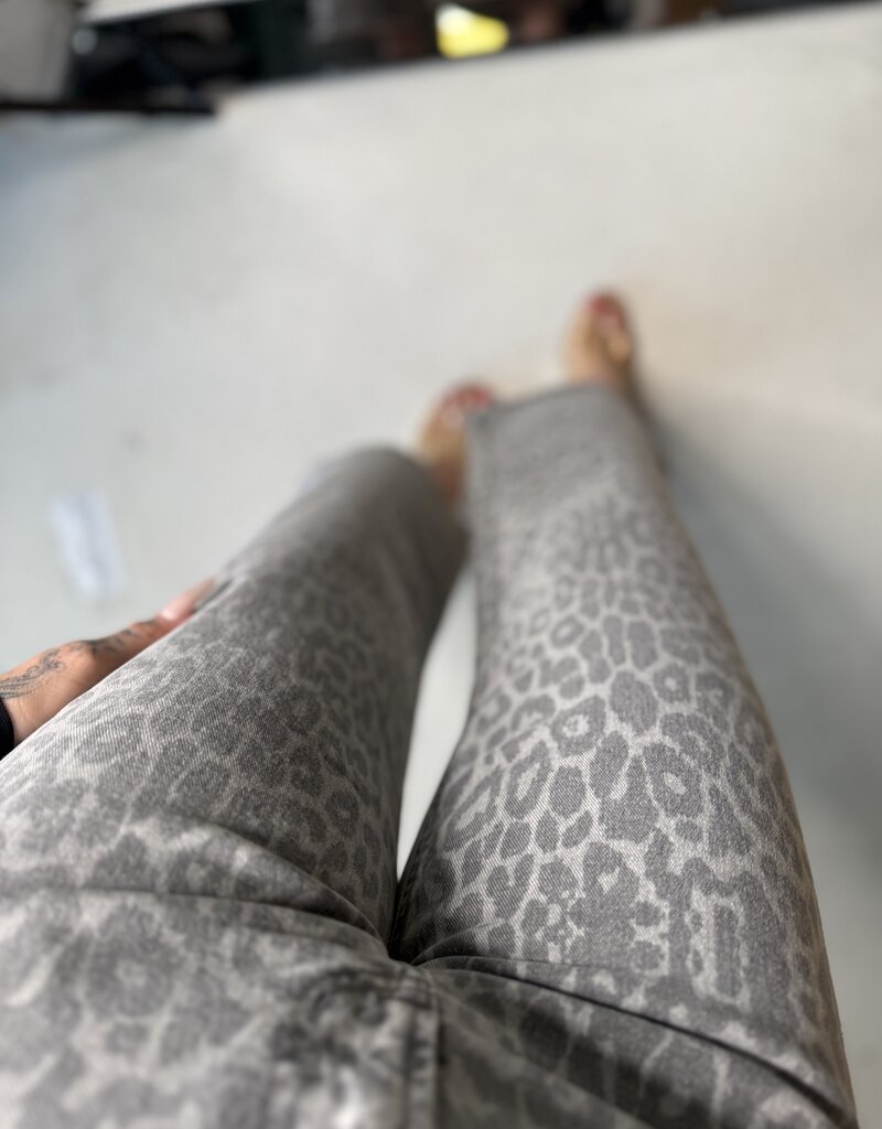 Leopard Denim