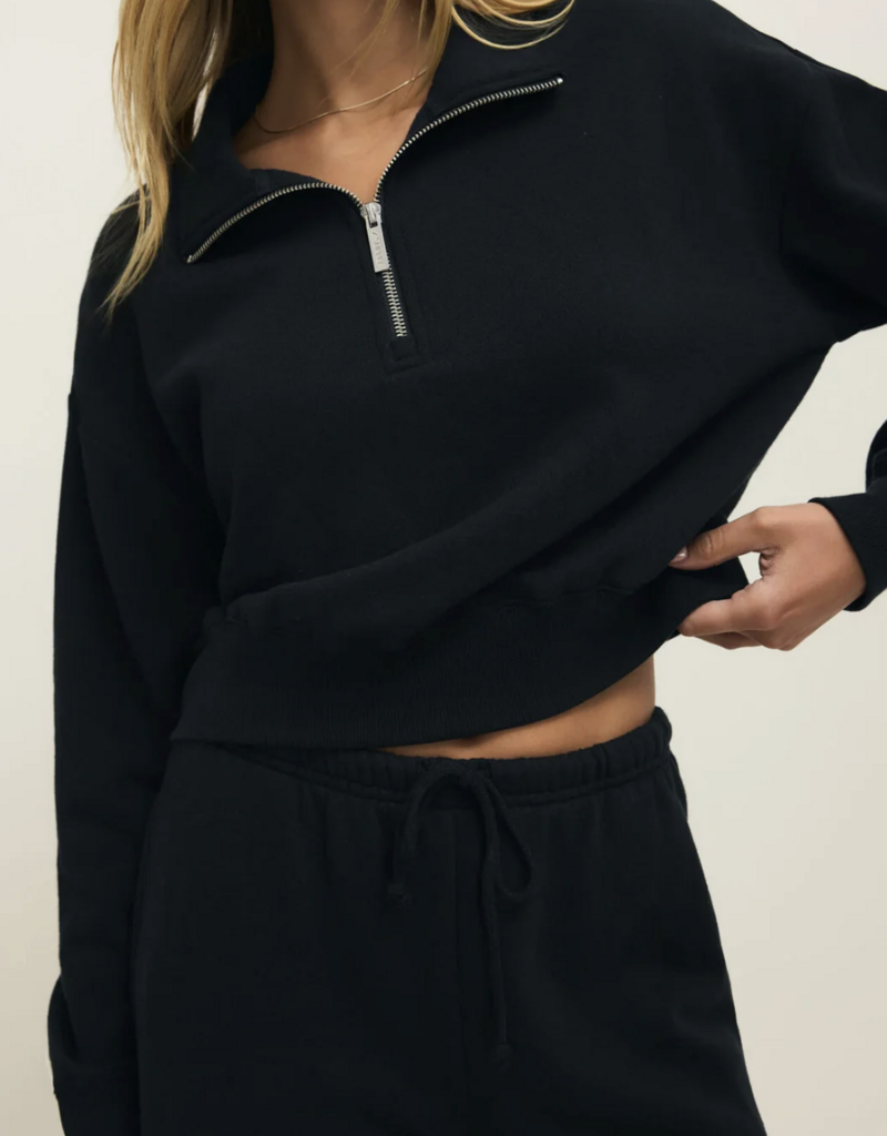Downtown Half Zip Sweatshirt