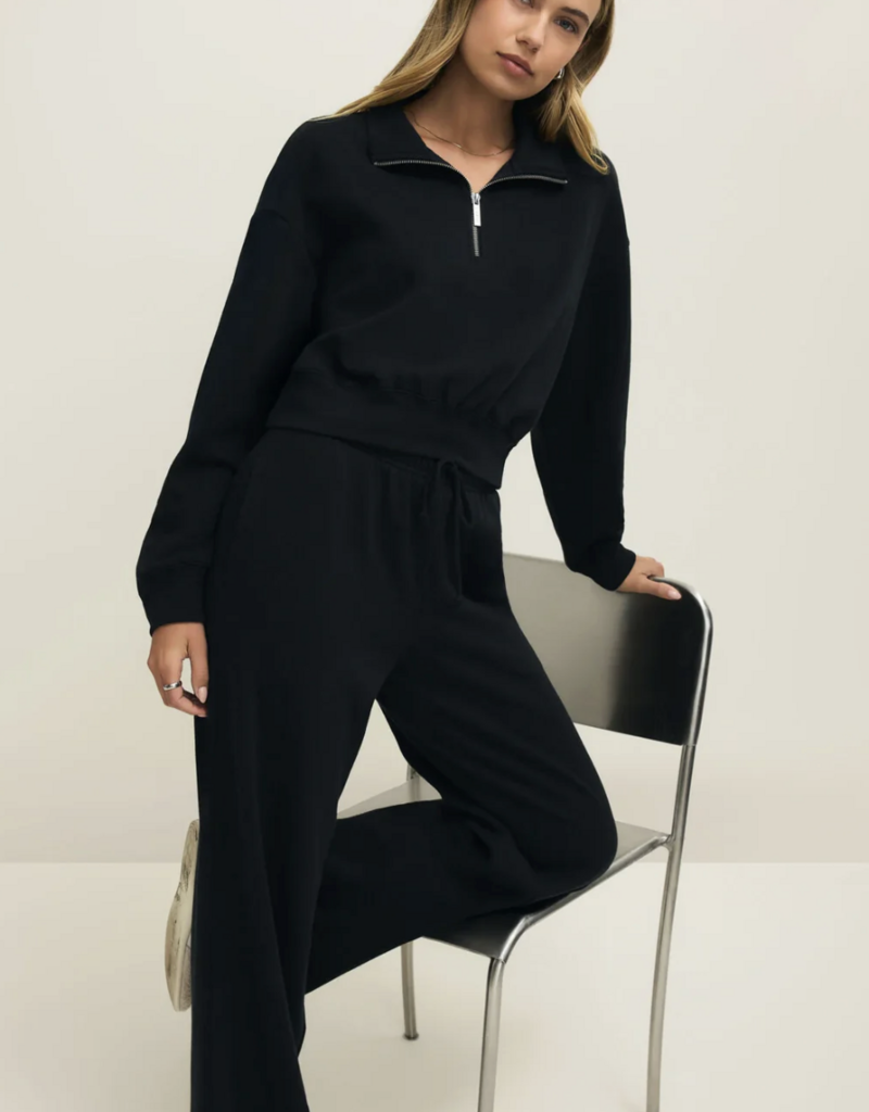 Downtown Half Zip Sweatshirt