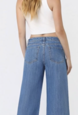 Highrise Jacquard Stripe Jeans