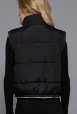 Reversible Fur Padding Vest