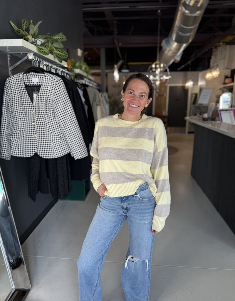 Cirrus Stripe Sweater