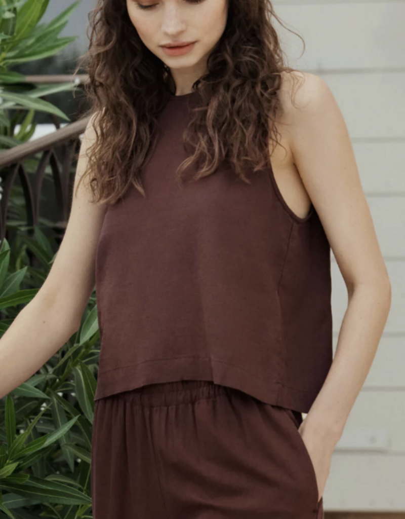 Sloane Linen Top