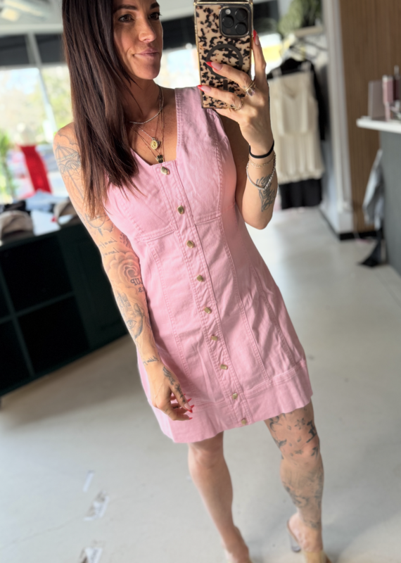 Strawberry Milk Mini Dress