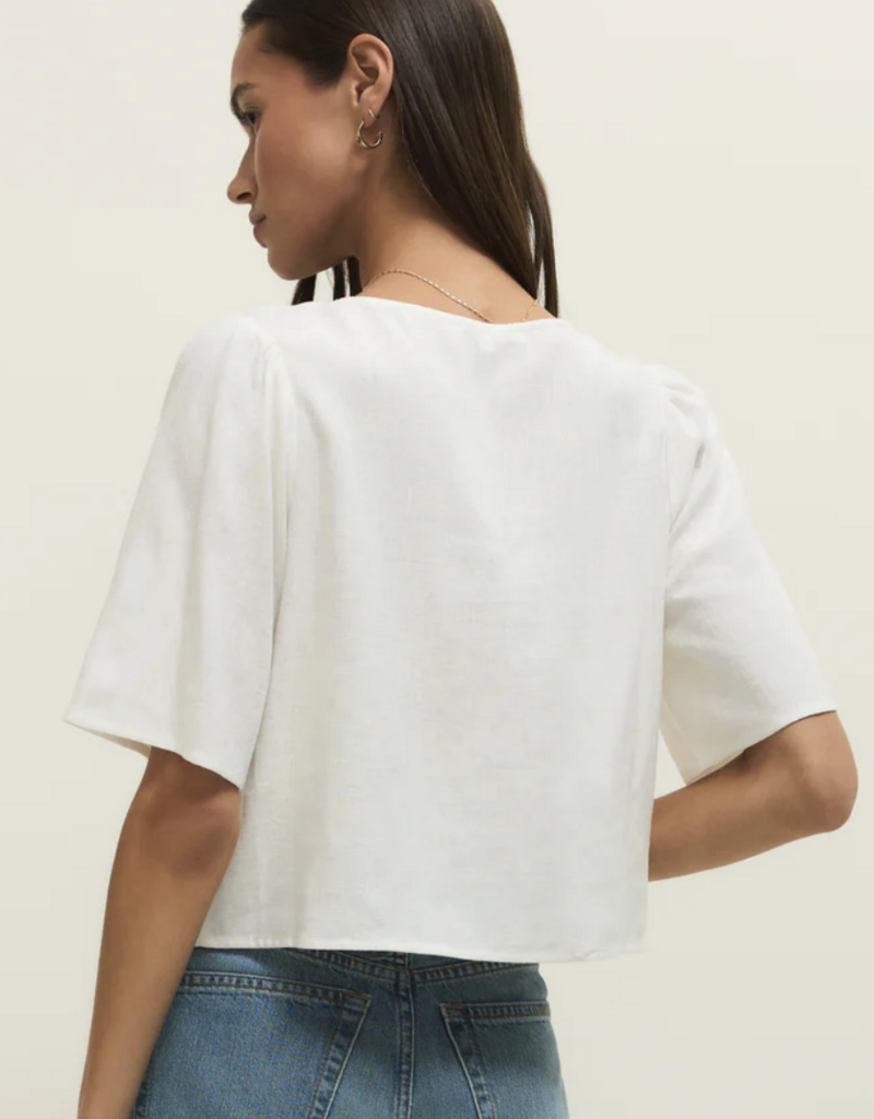 La Belle Linen Top