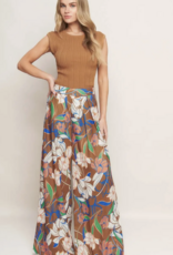 A Printed Woven Pant