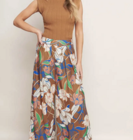 A Printed Woven Pant