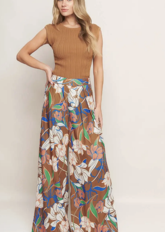 A Printed Woven Pant