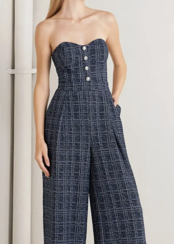 A Tweed Jumpsuit