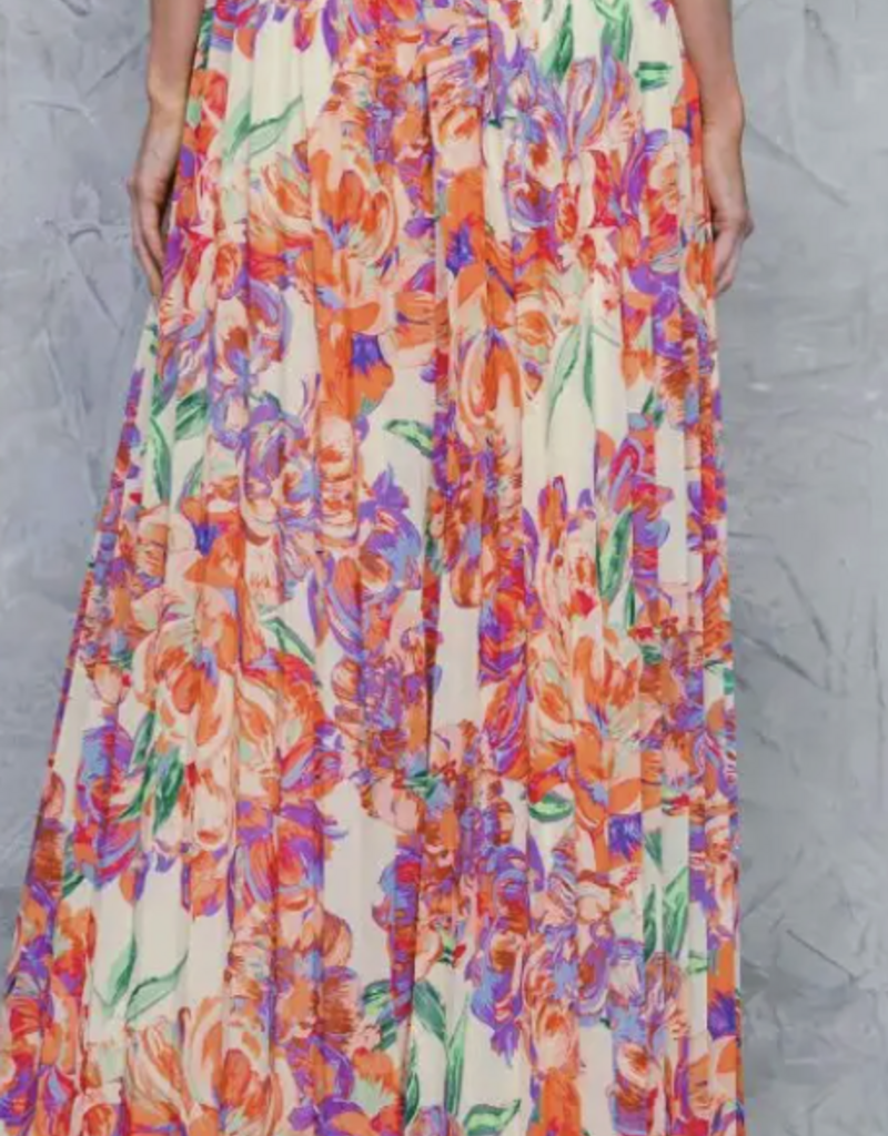 A Woven Printed Pant