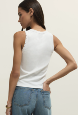 Clarke Rib Tank White