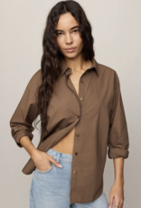 Elevated Poplin Button Up