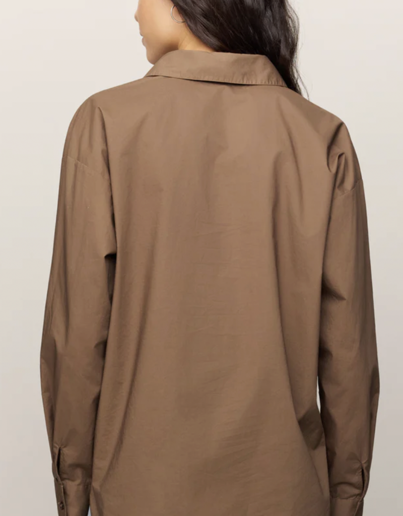 Elevated Poplin Button Up