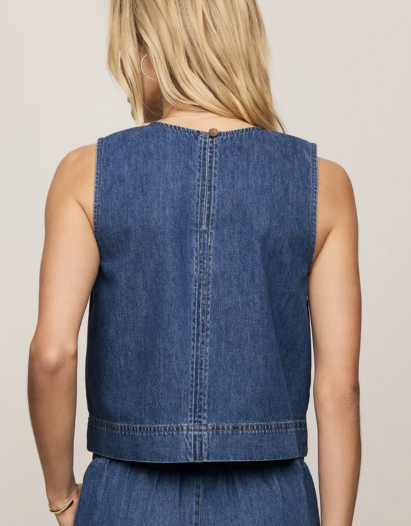 Sun Seeker Denim Tank