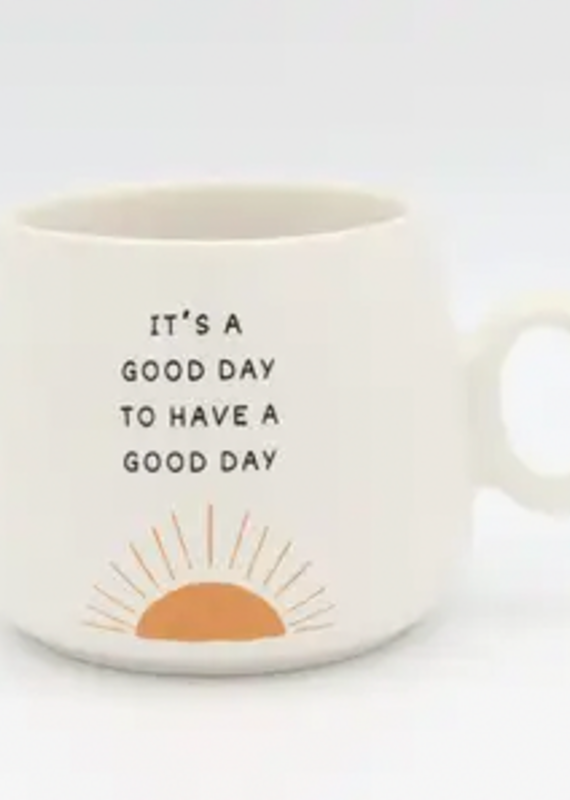 Cappuccino Mug It's A Good Day