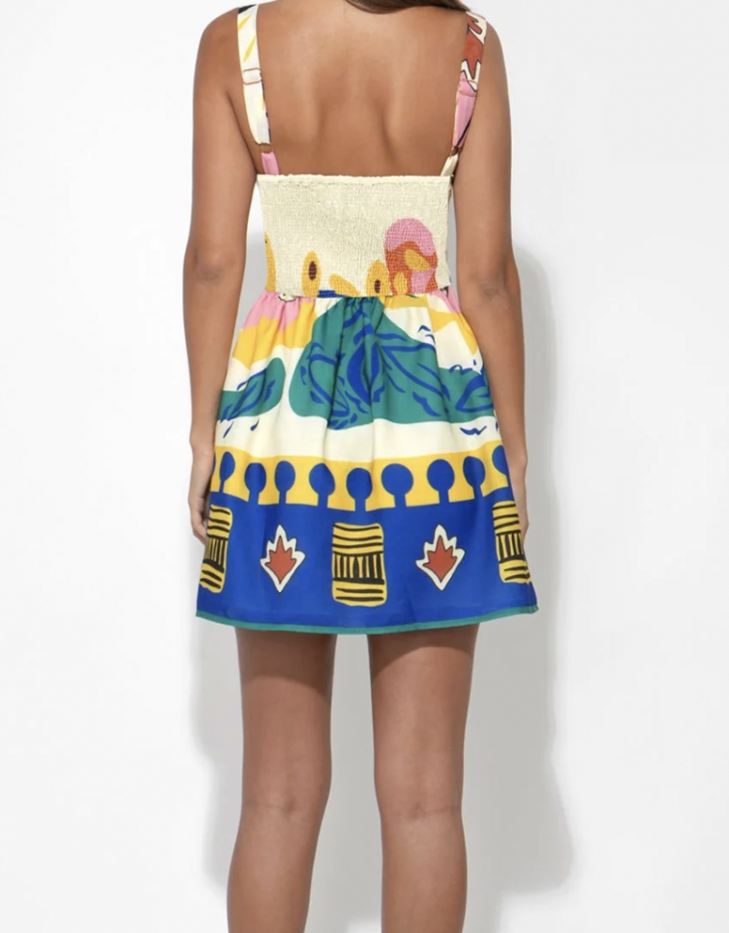 Reese Printed Mini Dress