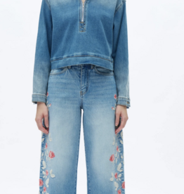 HIGH RISE BARREL LEG