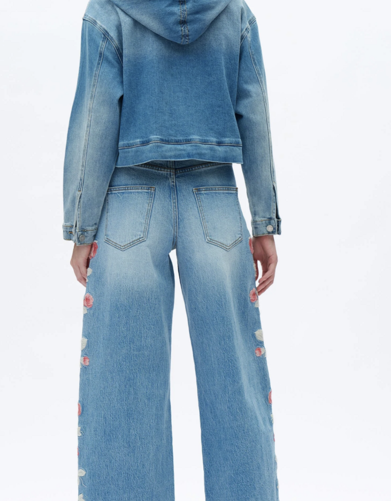 HIGH RISE BARREL LEG